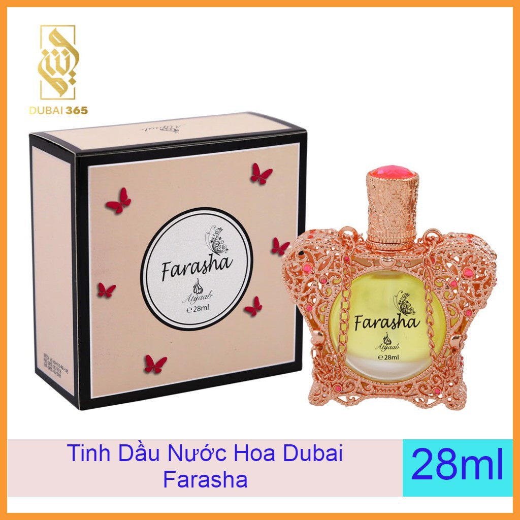 Tinh Dầu Nước Hoa Dubai Farasha Dành Cho Nữ - 28ml