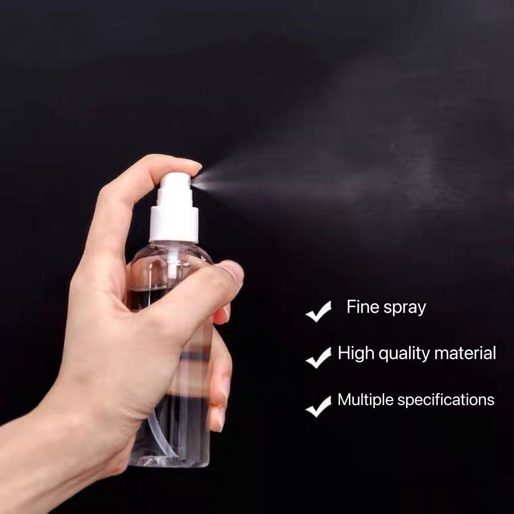 Chai nhựa rỗng trong suốt dạng xịt dung tích 30 / 50 / 100ml sử dụng tiện lợi