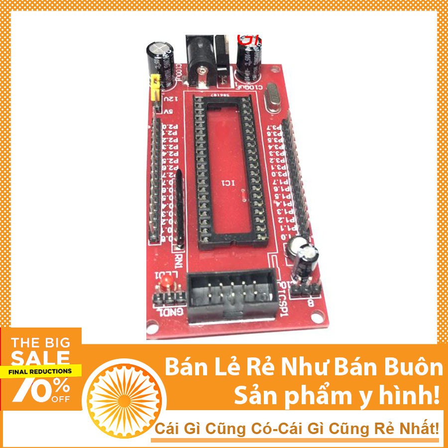 Kit 8051 V0 ( Mạch Led Trái Tim Mở Rộng )