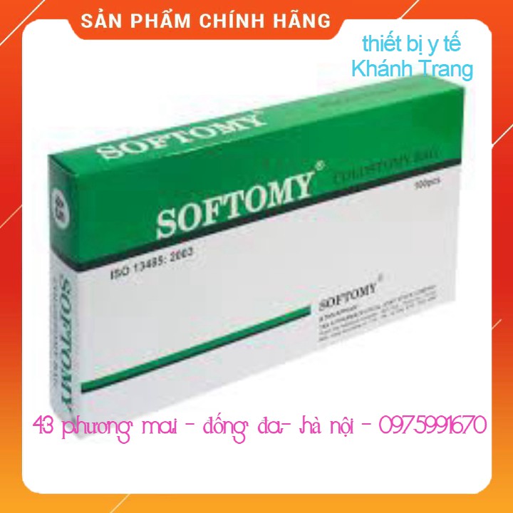 (Gía Sỉ ) Túi hậu môn nhân tạo Softomy (45, 60) - Việt Nam