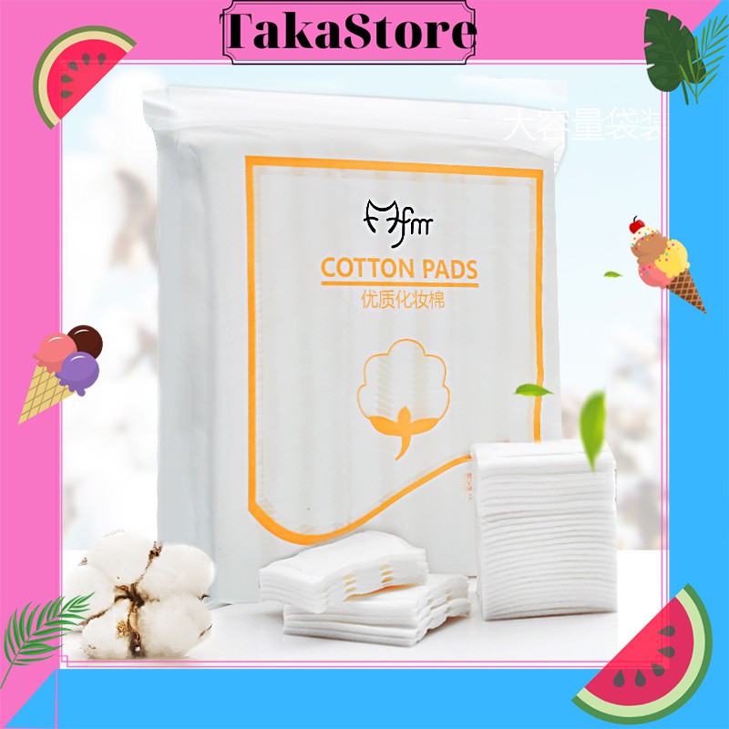Bông Tẩy Trang 3 Lớp Cotton Pads 222 miếng  giá rẻ TAKASTORE  TT