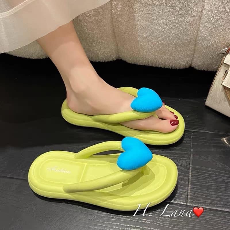 DÉP TÔNG SẮC MÀU TRÁI TIM SIU CUTE