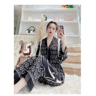 Pyjama dài hoạ tiết 113 cao cấp