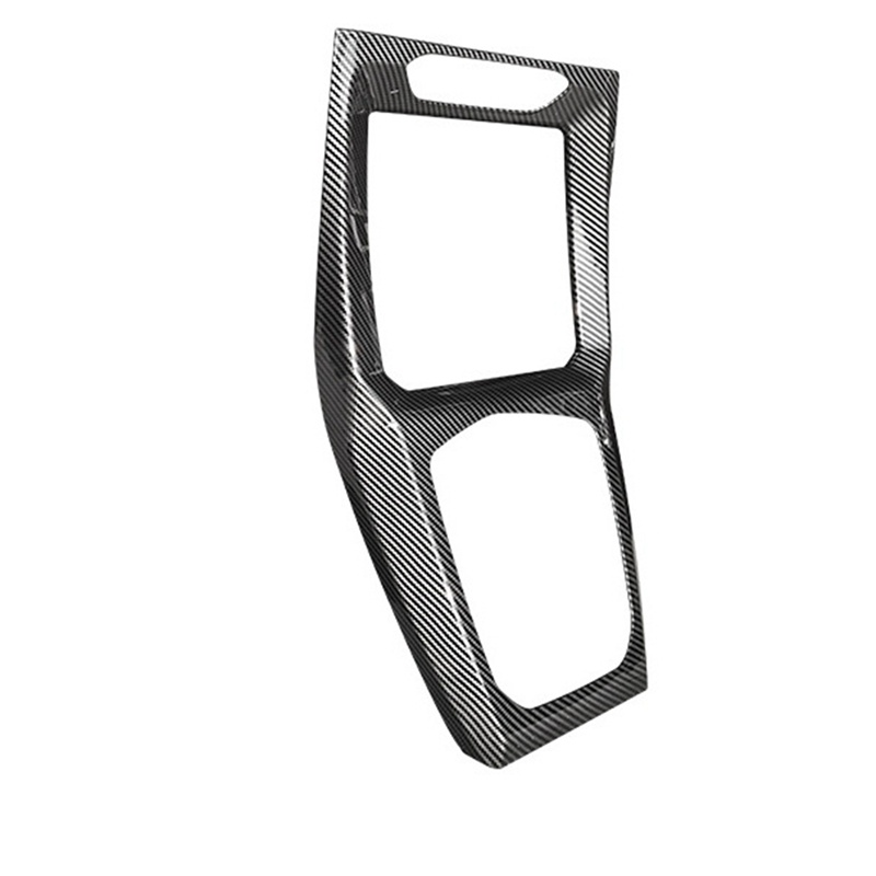 Miếng Dán In Họa Tiết Sợi Carbon Dán Bảng Điều Khiển Cần Gạt Số Cho BMW X3 X4 G01 G02 2021 2022