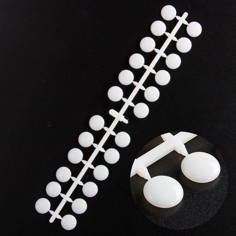 Set 120 Miếng Dán Mặt Lưng Phẳng Bằng Nhựa Trưng Bày Móng Tay Cho Salon