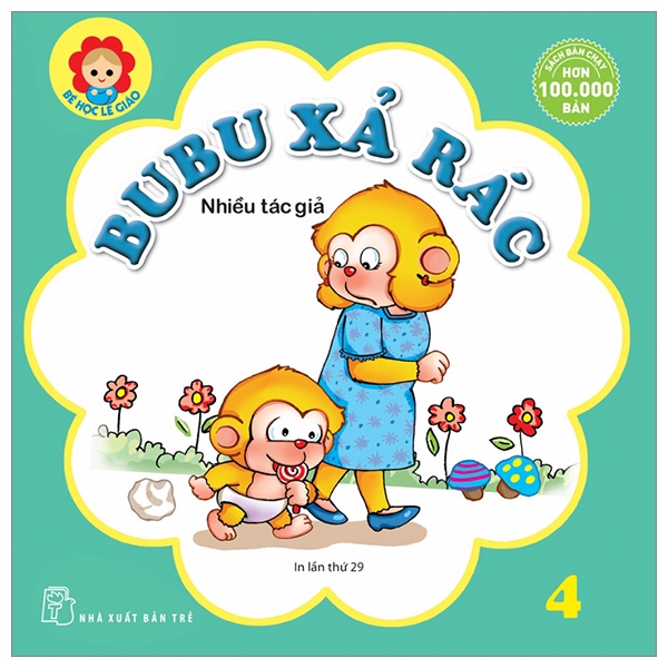 Sách Bé Học Lễ Giáo - Bubu Tập 4: Xả Rác
