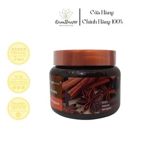 [HÀNG CHÍNH HÃNG] Tẩy Da Chết Tế Bào Chết Body Quế Hồi Cà Phê Nga hãng Bilena mẫu mới 380g -KoreaStore247