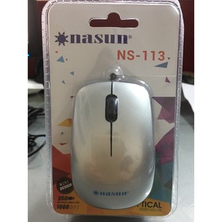 Chuột có dây mini nasun NS-113 chính hãng