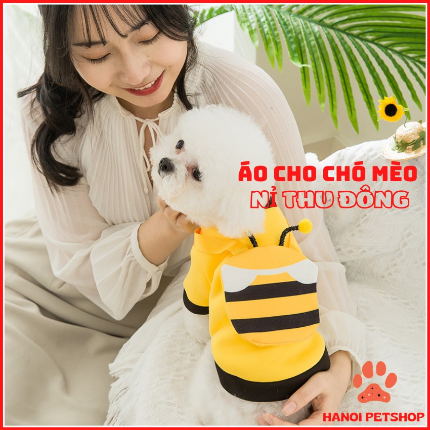 [HÀNG CAO CẤP -MẪU MỚI 2021] Áo Cho Mèo Mùa Đông- Áo Cho Thú Cưng Thu Đông, Áo Nỉ, Lót Bông Siêu Đẹp, Mềm Mịn