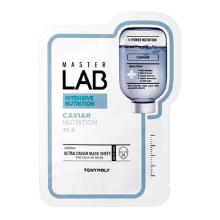 Mặt nạ miếng tinh chất Trứng cá tầm Tony Moly Master Lab Caviar Mask Sheet 19g