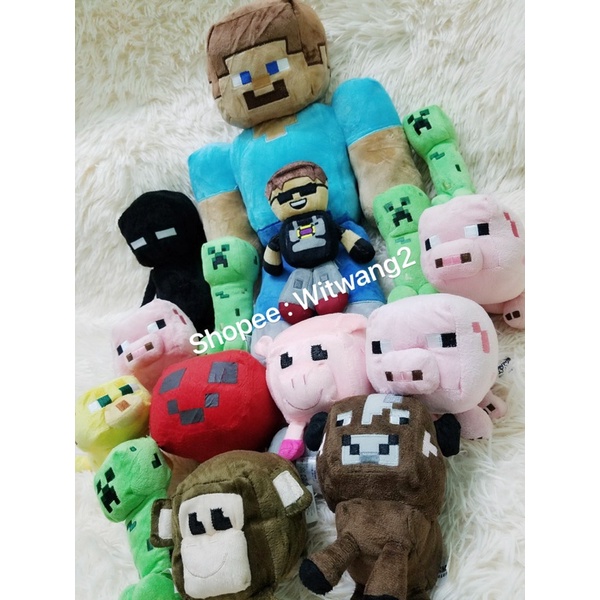 Gấu bông Minecraft chính hãng Mozang 2hand