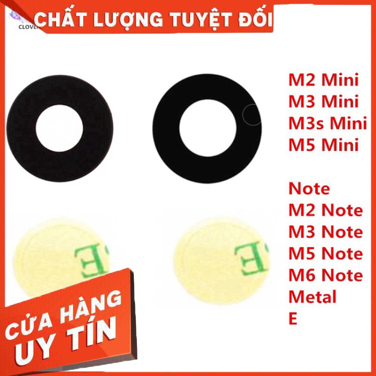 Miếng Dán Bảo Vệ Camera Sau Cho Meizu M2 M3 M3S M5 Mini Note M6 E - Hàng nhập khẩu