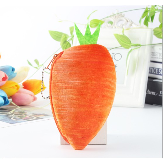 Ví tiền hình rau củ nhiều màu sắc vui nhộn đáng yêu dành cho học sinh | BigBuy360 - bigbuy360.vn