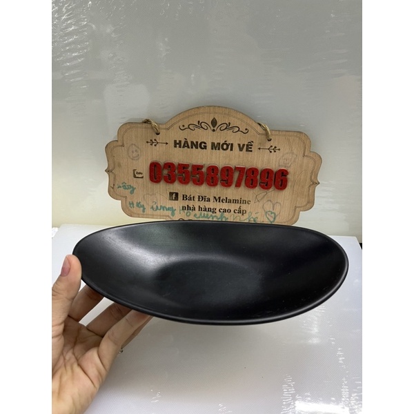 Đĩa thuyền sâu lòng 21cm