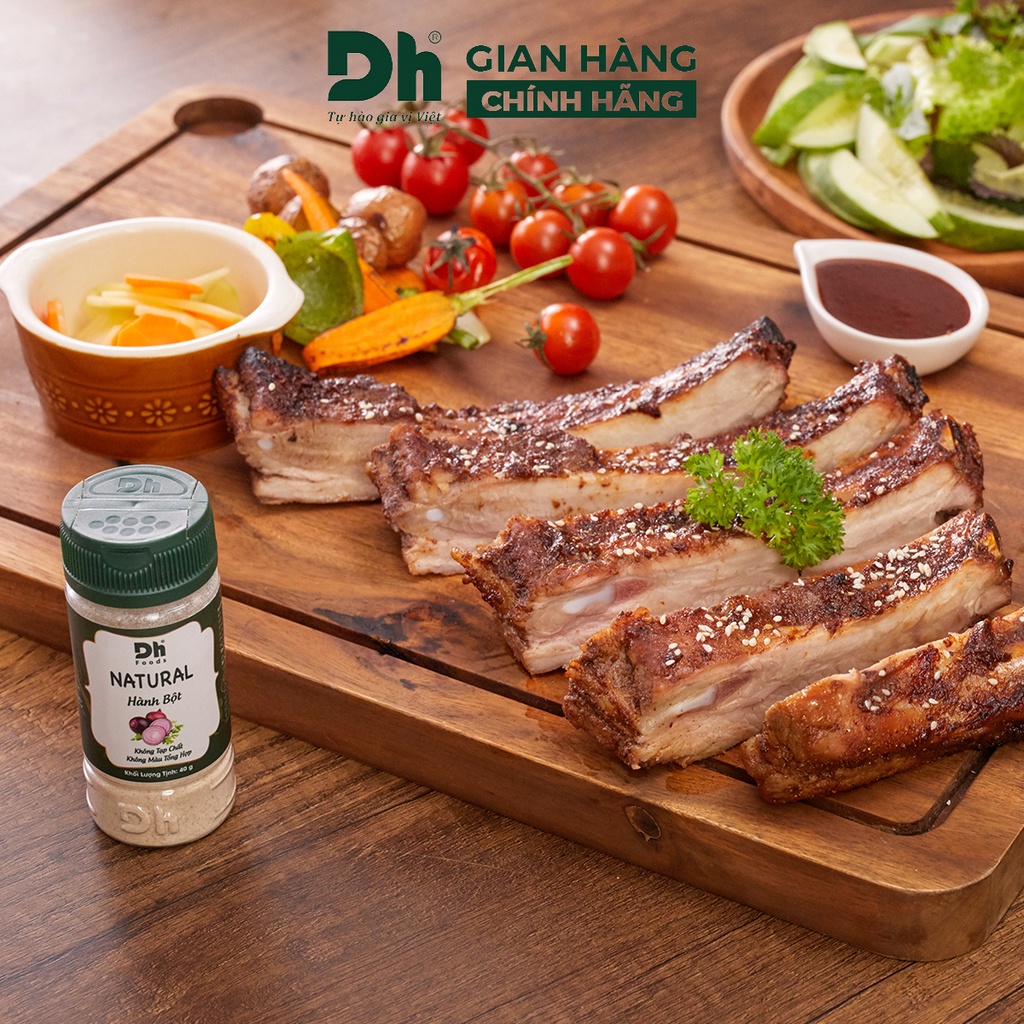 Bột hành nguyên chất Natural DH Foods chế biến thực phẩm 40gr