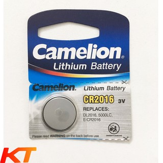 Pin cr2016 3v camelion lithium.