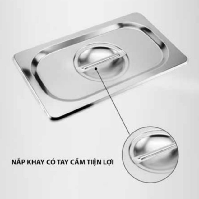 Nắp Khay Inox Đựng Thạch Topping Trà Sữa | BigBuy360 - bigbuy360.vn