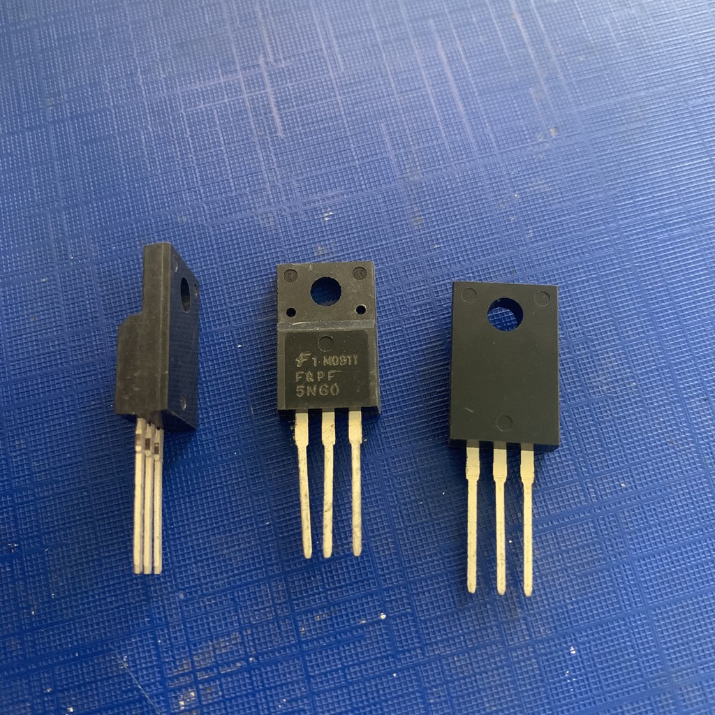 Sò Transistor 5N60C FQPF5N60C N-Mosfet 5A 600V TO-220F hàng cũ tháo máy