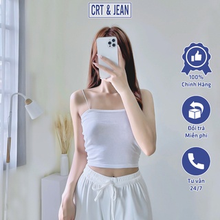 Áo 2 dây nữ crt&jean sợi bún chất đẹp 2s01