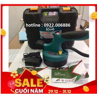 Máy hít lát gạch men pin có nhiều cấp độ run sử dụng đơn giản - máy ốp lát gạch rung hút gạch romalo