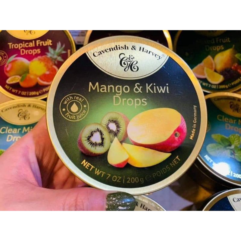 KẸO TRÁI CÂY CAVENDISH & HARVEY 200GR - XUẤT XỨ ĐỨC.