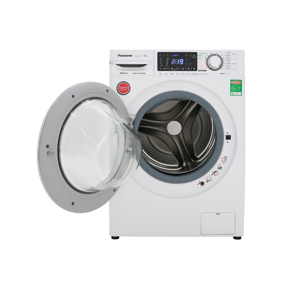 Máy giặt Panasonic Inverter 10 Kg NAV10FG1WVT 2019 (SHOP CHỈ BÁN HÀNG TRONG TP HCM)