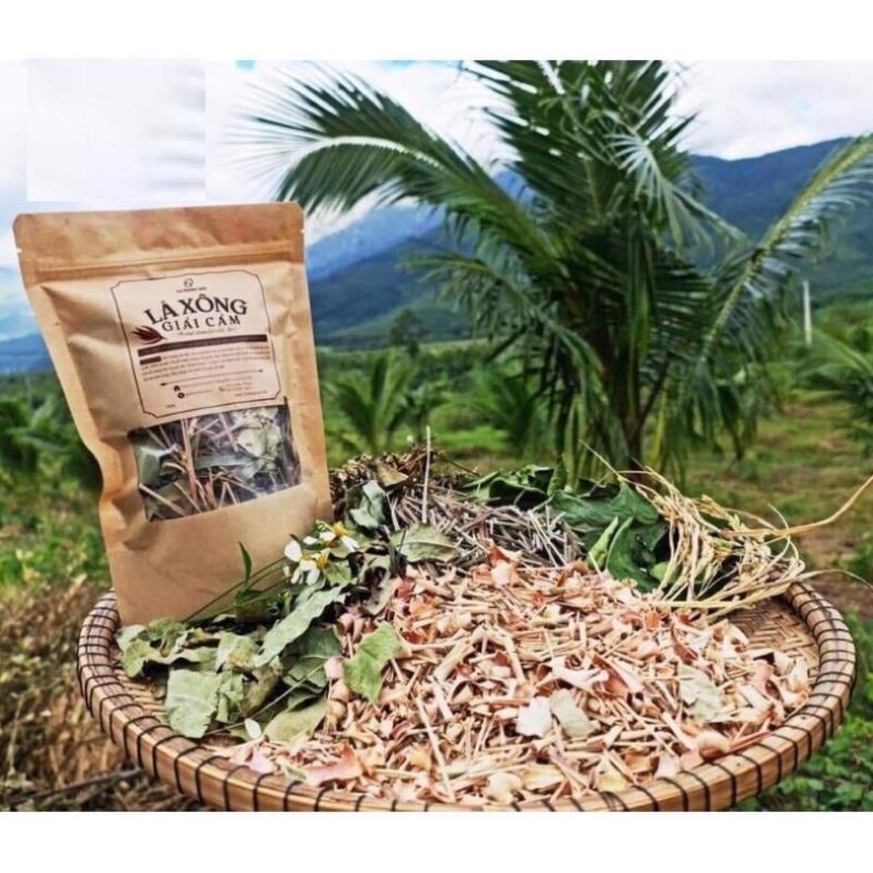Lá Xông Giải Cảm Thảo Dược Khô Sấy Lạnh The Moshav Farm – Nguyên Chất Tăng Sức Đề Kháng Xông Hơi Toàn Thân