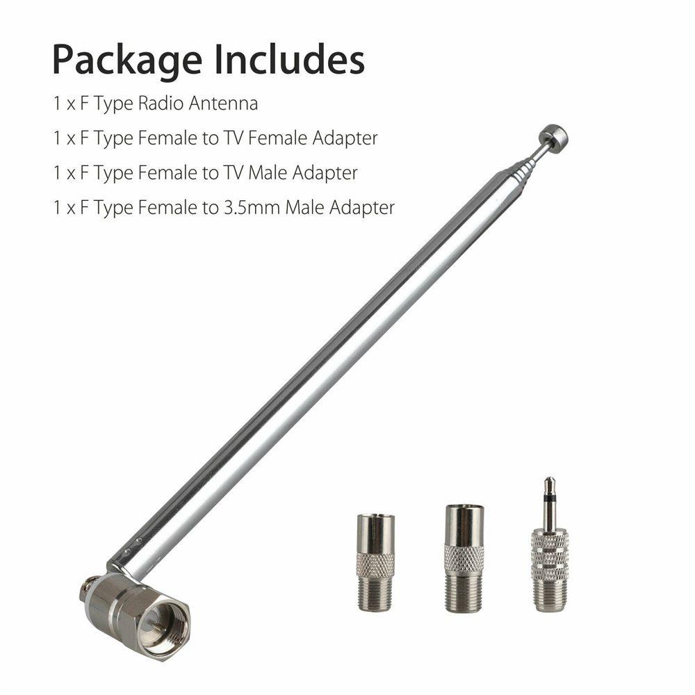 Ăng Ten Radio Malcom 5V 10W Với TV / 3.5 Loại F 75 Ohm