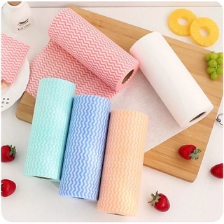 [Free Ship] Cuộn giấy lau đa năng siêu thấm hút 50 tờ/cuộn