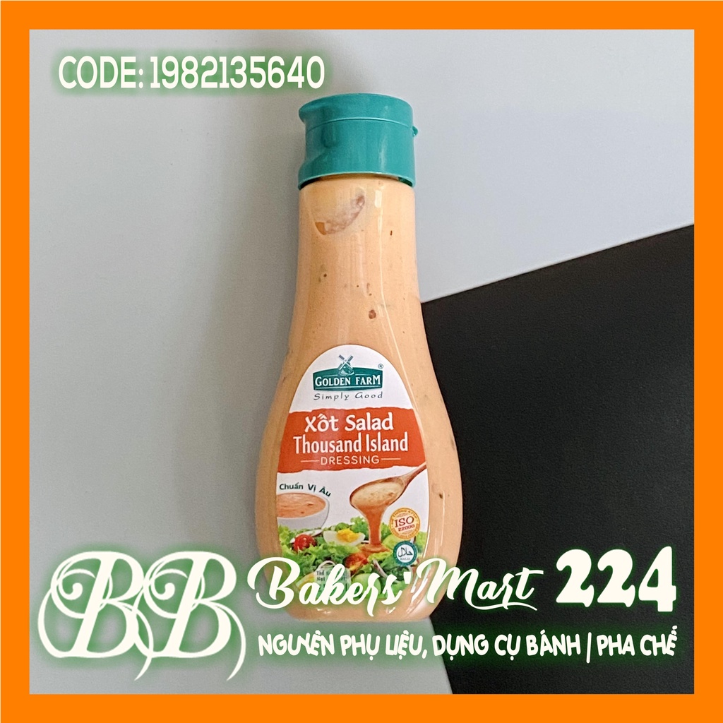 Xốt Salad Thousand Island Golden Farm - Chai 250ml