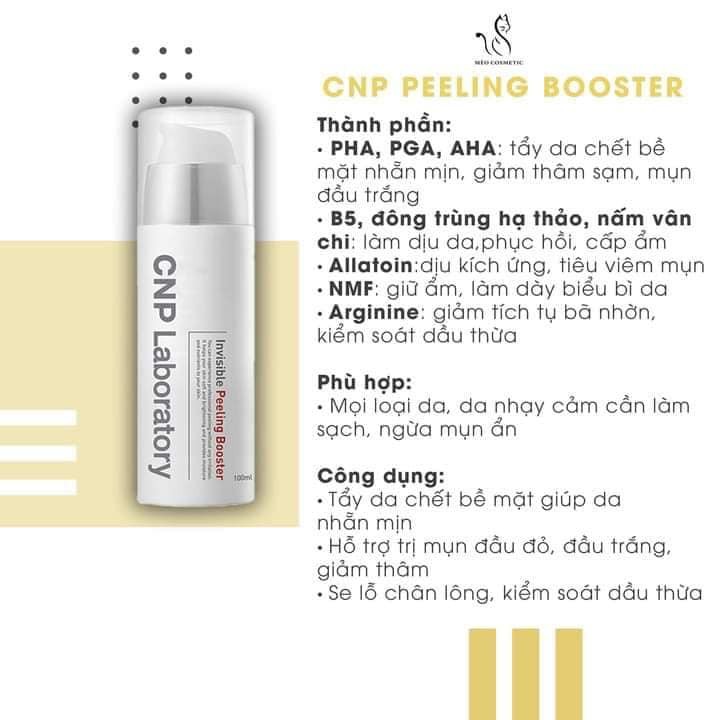 Tẩy tế bào chết hóa học CNP Laboratory Invisible Peeling Booster 25ml | BigBuy360 - bigbuy360.vn