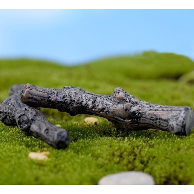 Set 2 Mô Hình Cây Mini Trang Trí Sân Vườn