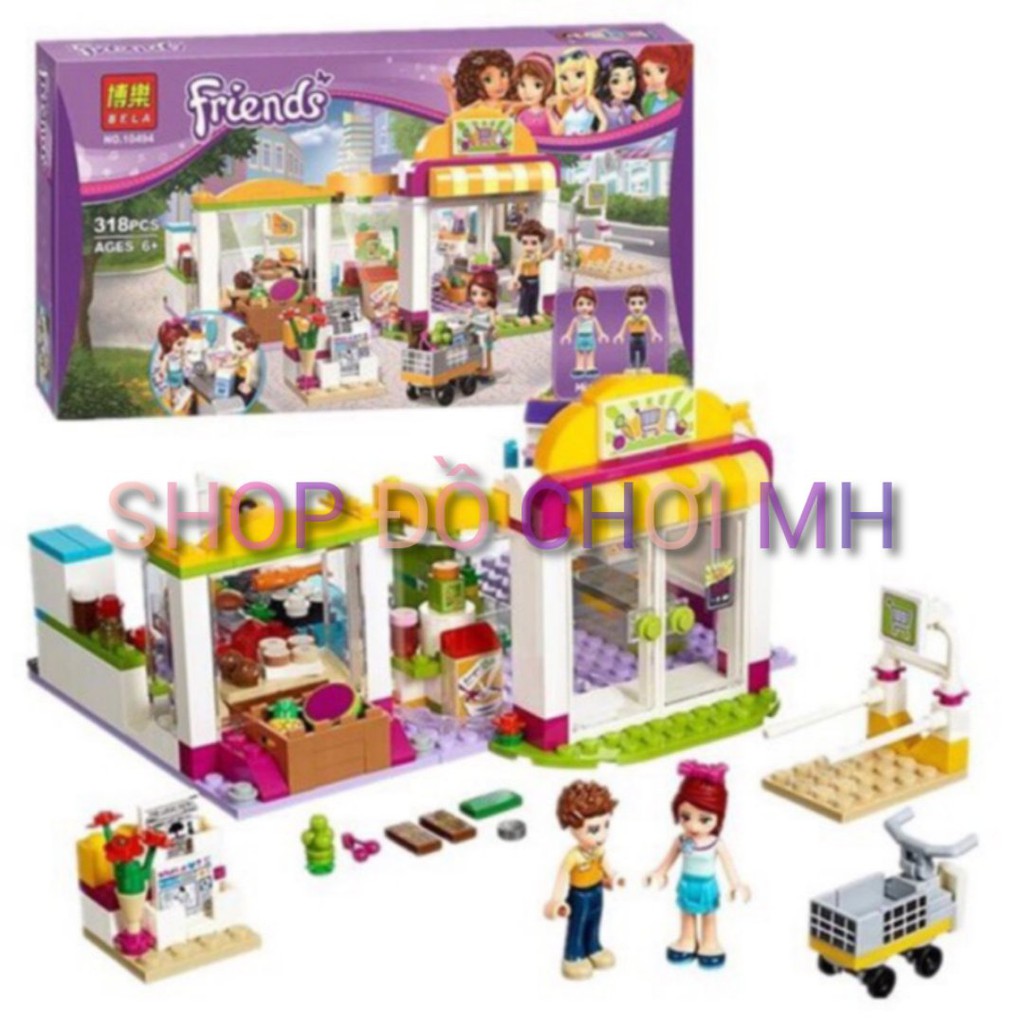 đồ chơi lego xếp hình lắp ráp lari Friend 10494 - Mia & Daniel đi Siêu Thị Mua Sắm