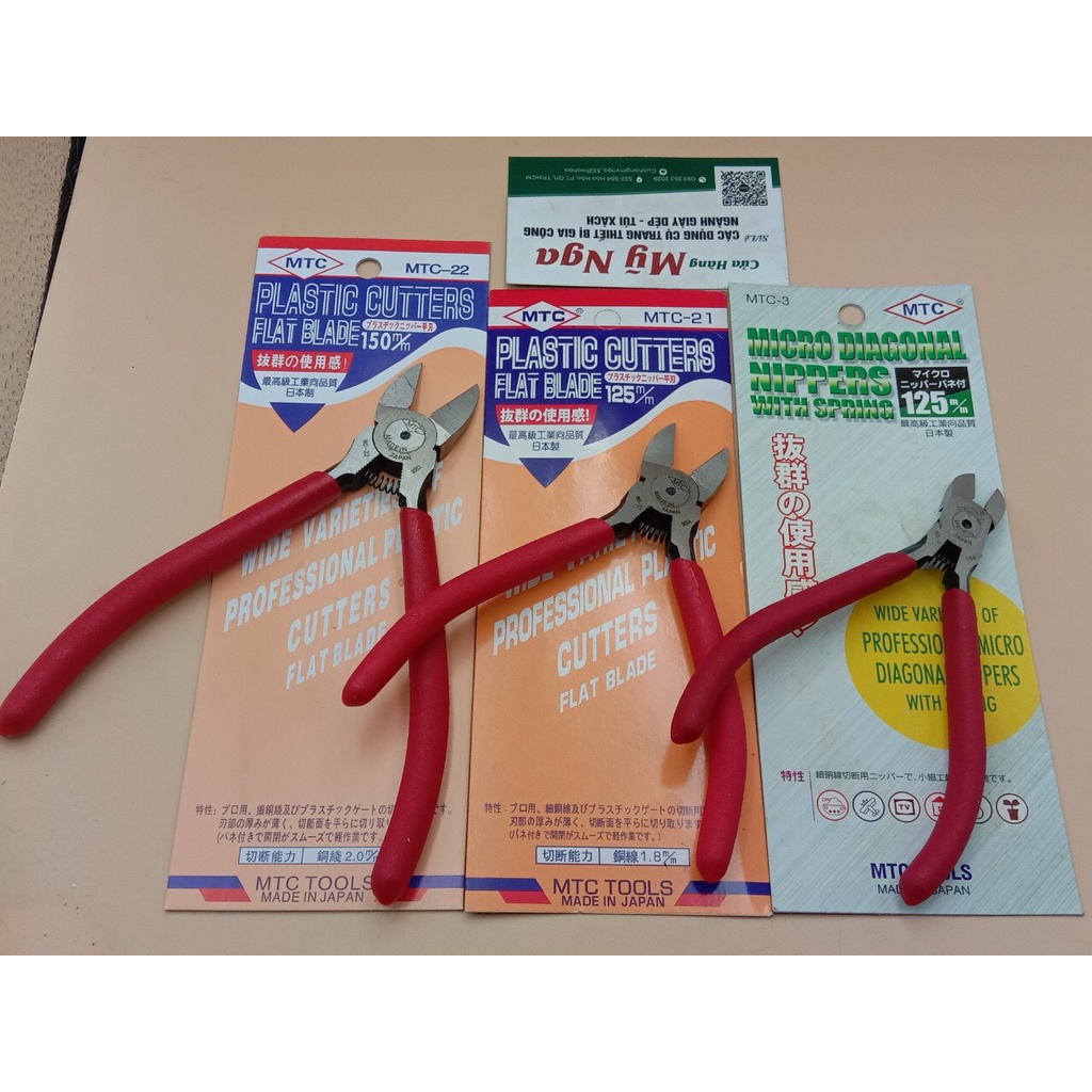 Kìm cắt MTC 5in 125mm 6in 125mm 8in 150mm cán đỏ