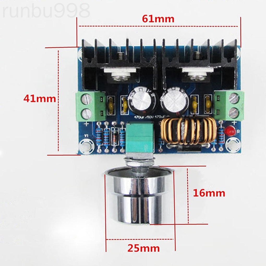 Mô đun điều chỉnh điện áp DC-DC XH-M401 XL4016E1 8A chuyên dụng