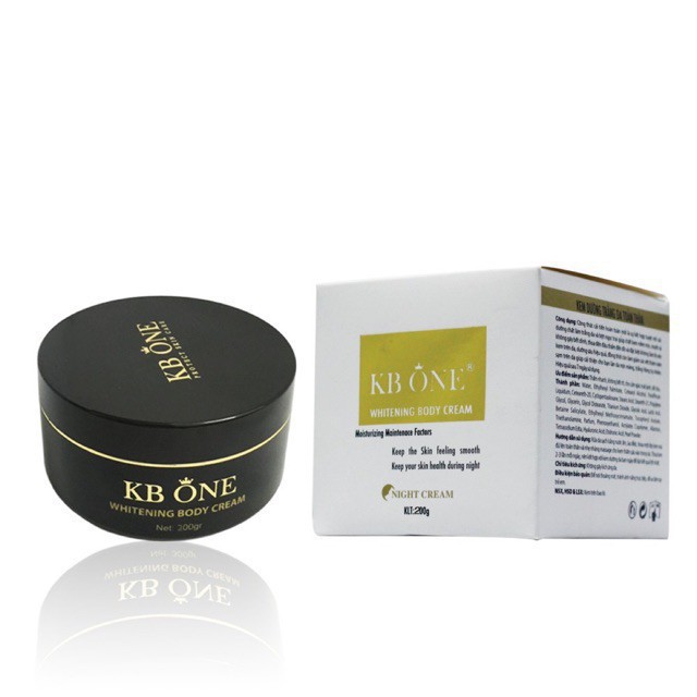 (Chính Hãng 100%) Kem Dưỡng Trắng Da Toàn Thân Ban Đêm KB.ONE 200g