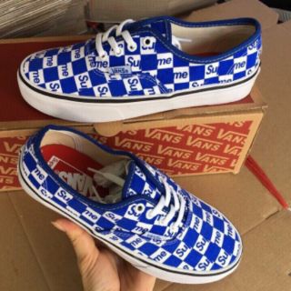 Giày vans caro superme