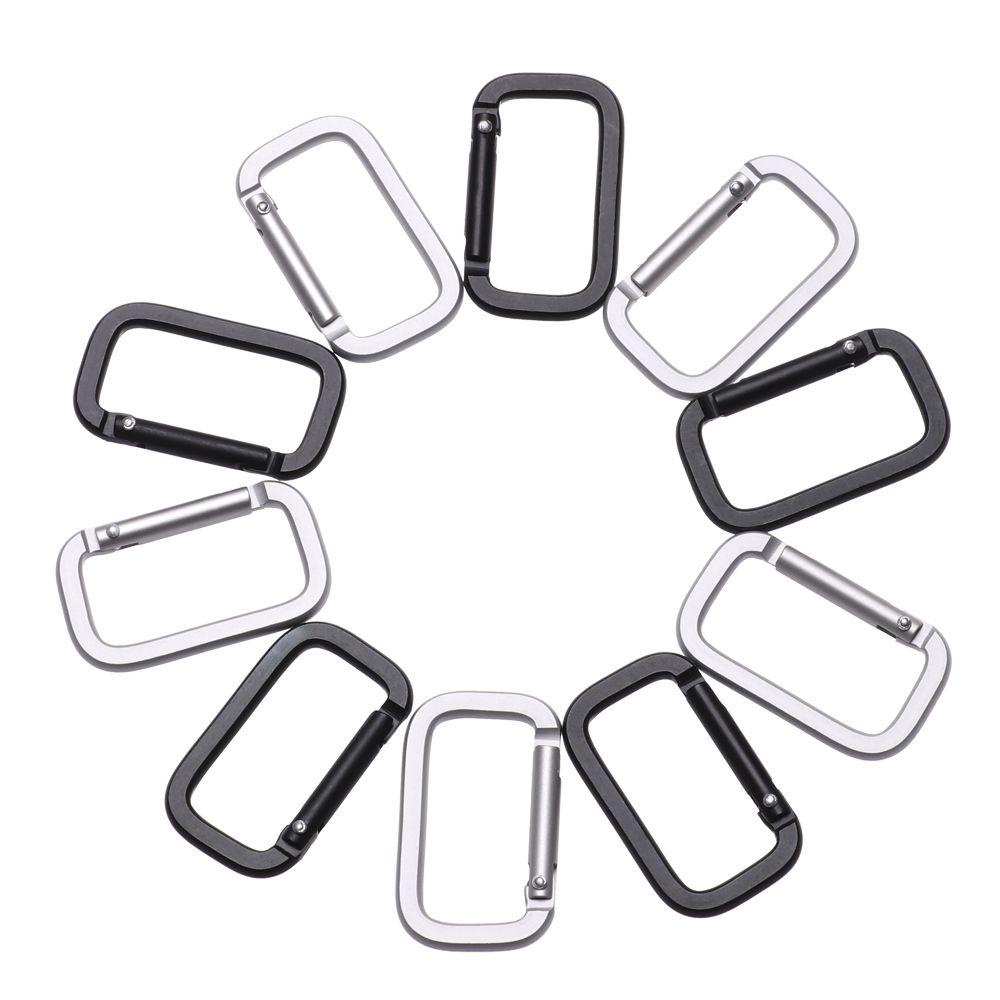 Set 1 / 2 / 5 Móc Khóa Bình Nước Bằng Hợp Kim Nhôm Tiện Dụng Khi Đi Cắm Trại