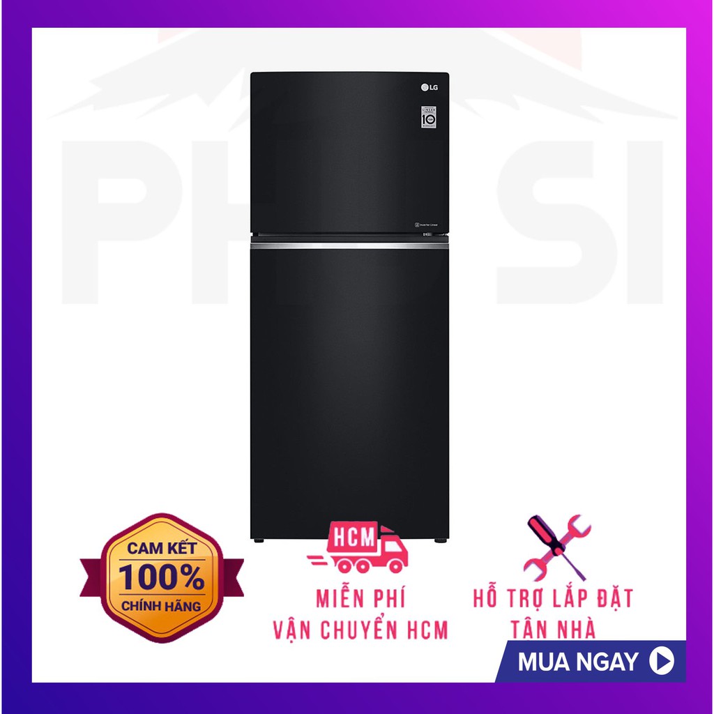 [GIAO HCM] - Tủ lạnh 2 cửa LG GN-L422GB, 427L, Inverter - HÀNG CHÍNH HÃNG