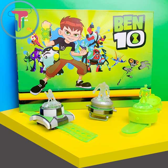 Bộ đồ chơi đồng hồ đeo tay biến hình alien ben 10 omnitrix 045-27