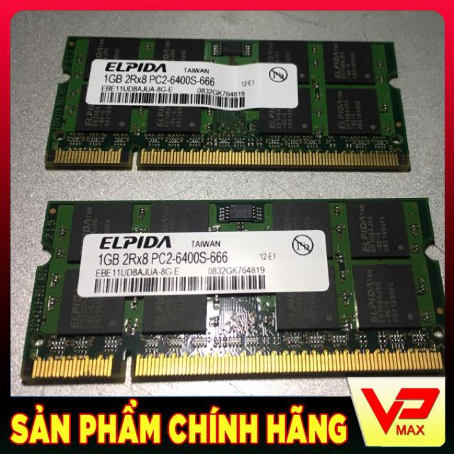 Ram DDR2 Elpida 1gb buss 800 mhz