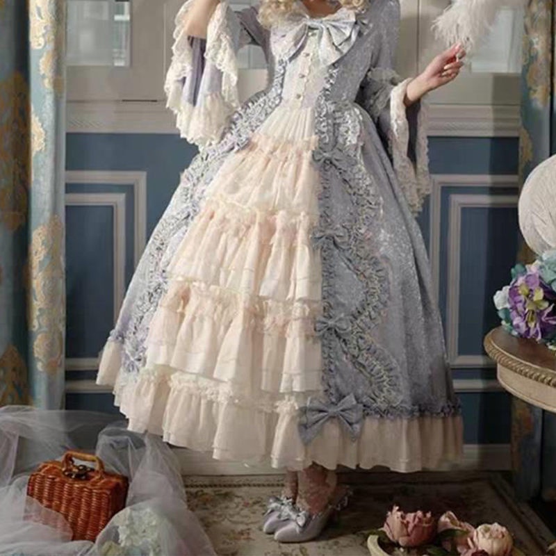 Chân Váy lolita Hóa Trang Lồng Chim Rỗng Siêu Bạo Lực Có Thể Điều Chỉnh