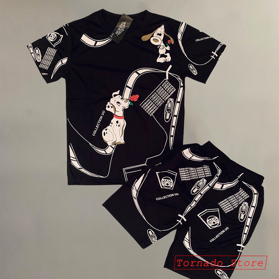 Đồ Bộ Nam, bộ quần áo thun hè xuất khẩu - Bộ Chó | BigBuy360 - bigbuy360.vn