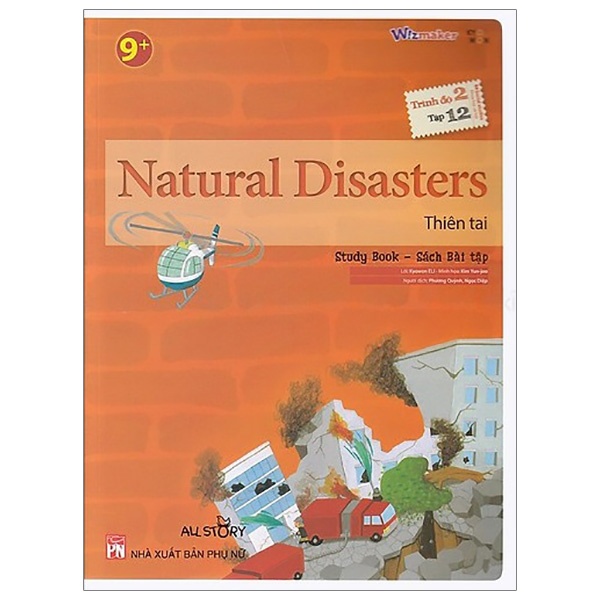 Sách - Wizmaker Trình Độ 2 - Tập 12 - Sách Bài Tập - Natural Disasters - Thiên Tai