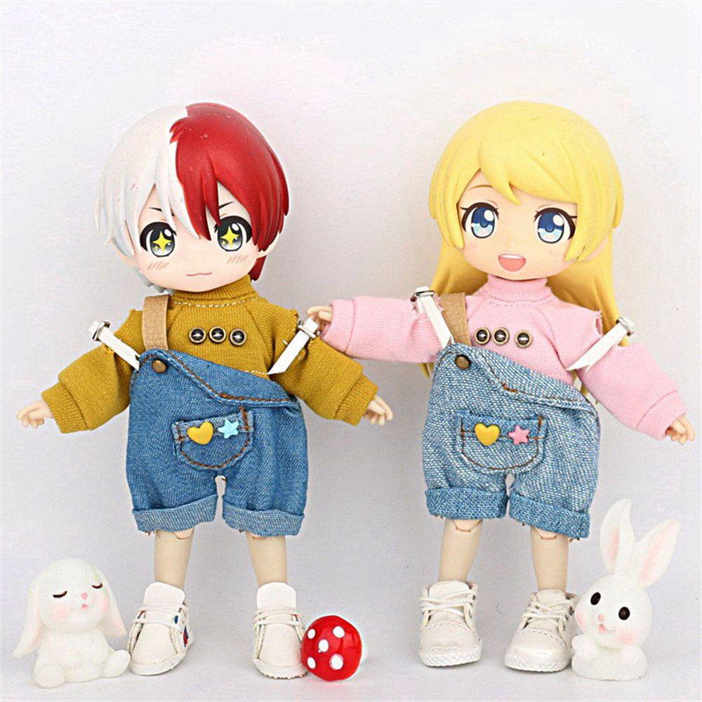 Quần Denim 5 Kiểu Cho Búp Bê Tỉ Lệ 1 / 12