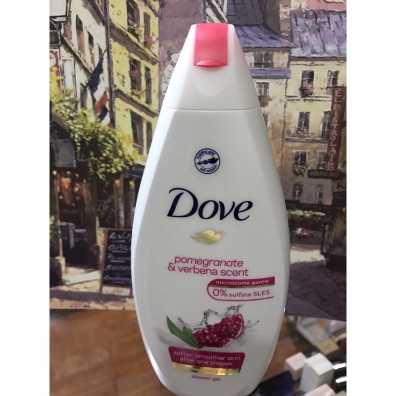 Sữa tắm dove 500 ml đủ màu như hình