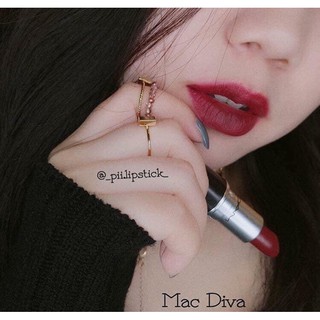 [ĐỦ BILL US] Son M.A.C MATTE LIPSTICK IN DIVA FULLSIZE