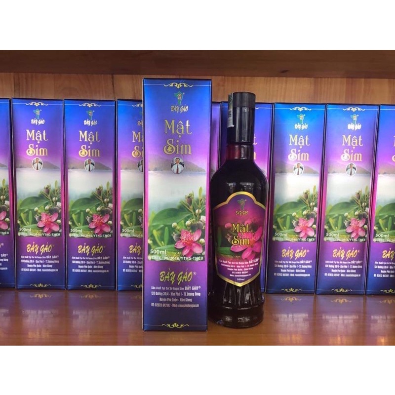 Mật sim Phú Quốc 2-5 độ 500ml