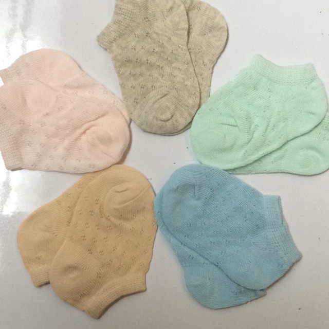 Set 5 đôi tất lưới dùng các mùa cho bé size S/M