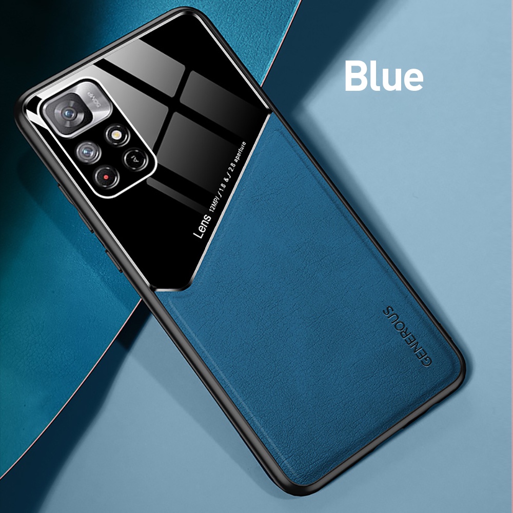 Ốp Điện Thoại Da Cứng Từ Tính Cho Xiaomi Poco X4 Pro 5G M4 X3 GT 5G X3 NFC Pro